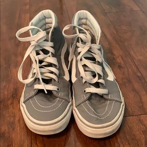 Vans Sk8 hi, gray size 8 women’s